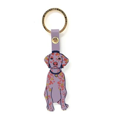 Woof Key Fob Lilac